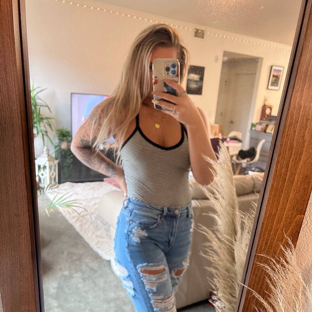 Body suit stripes